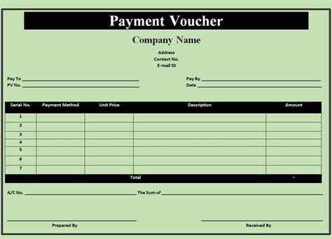 voucher pdf format